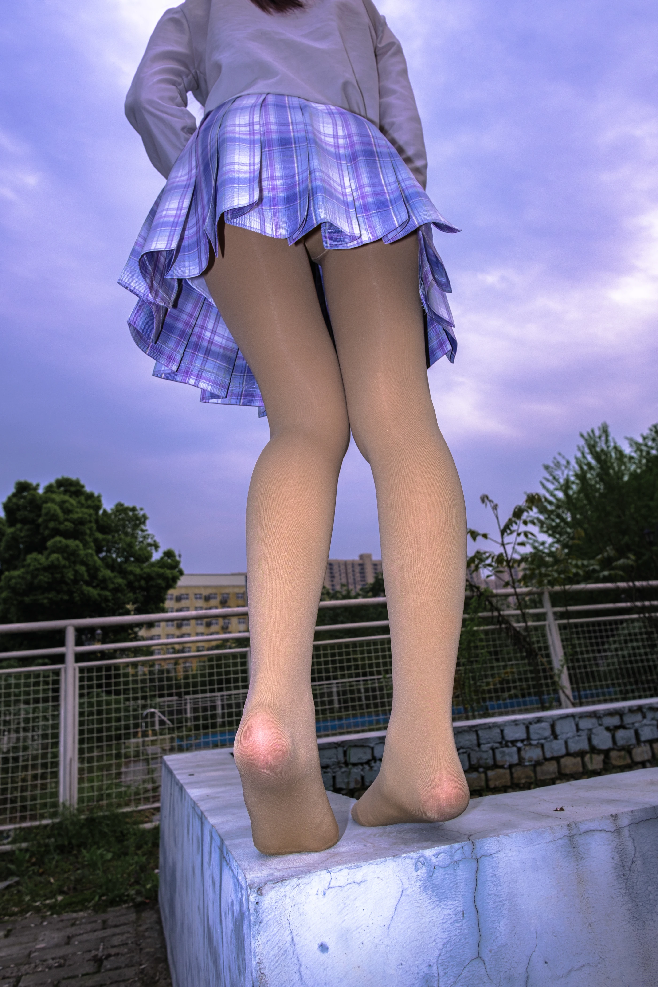 森萝财团 月下001 小夜 肉丝 300D 真空 [76P]插图6